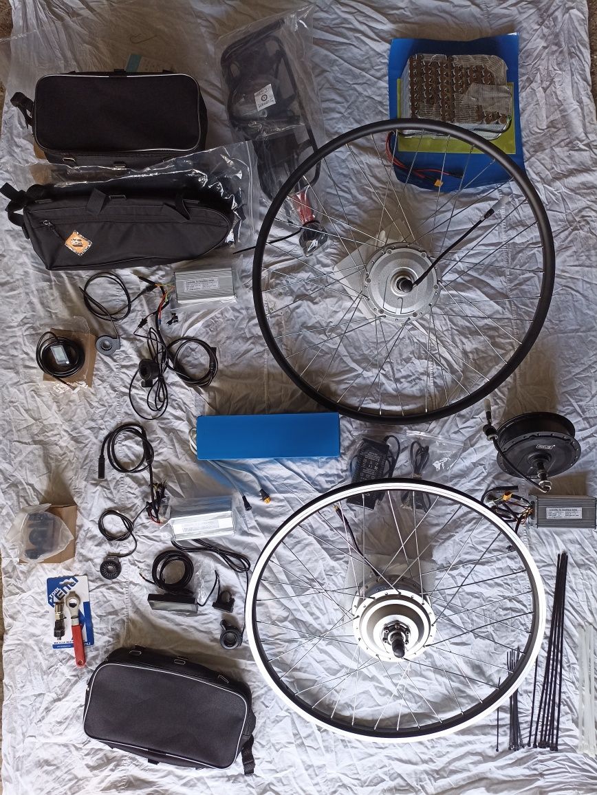 Электронаборы для переделки вашего велосипеда в электровелосипед
