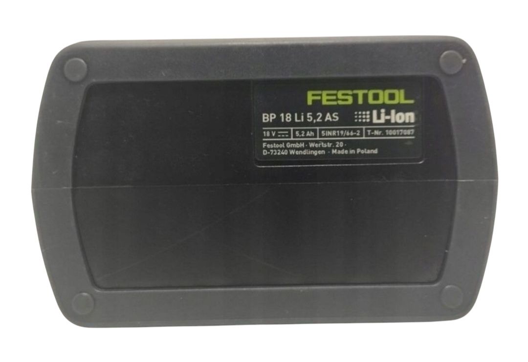 Akumulator Li-Ion Festool Li ASI 18 V 5,2 Ah Gw m-c