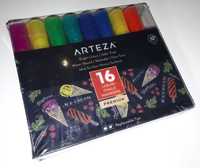 ARTEZA markery kredowe 16 bright + akcesoria NOWE