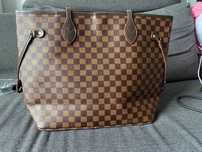 Torebka shoperka louis Vuitton LV premium skóra naturalna
