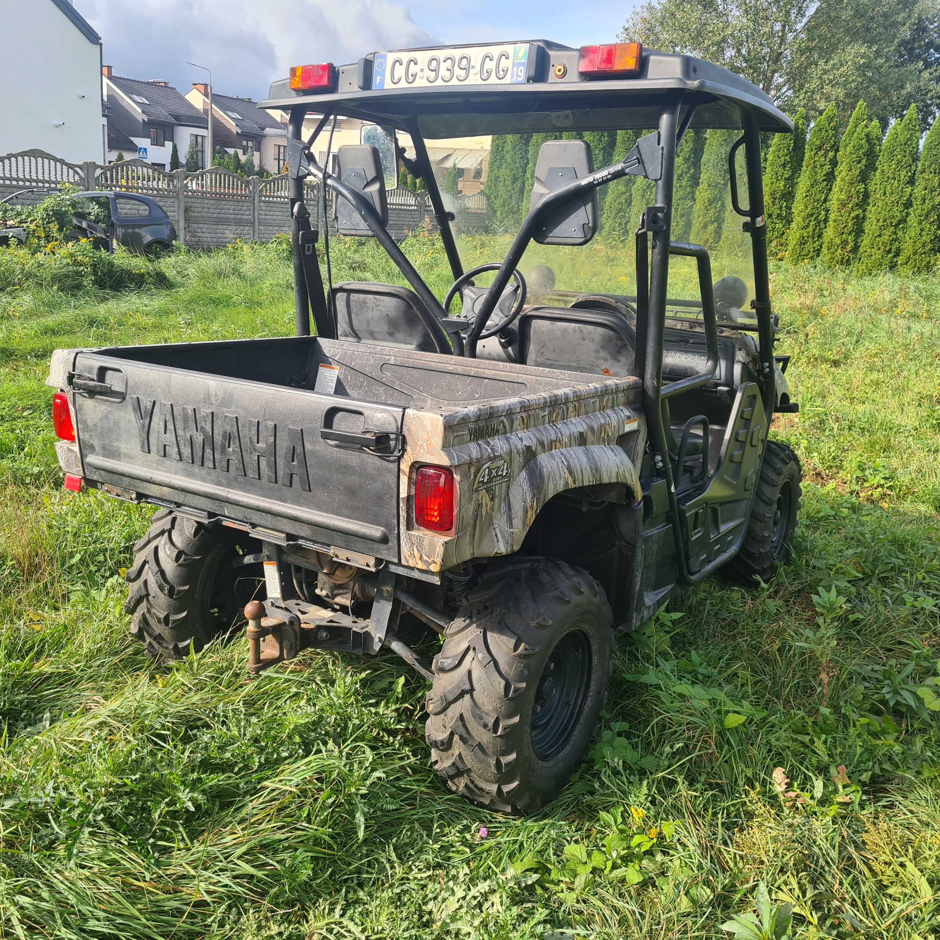 Yamaha Rhino 660 homologacja