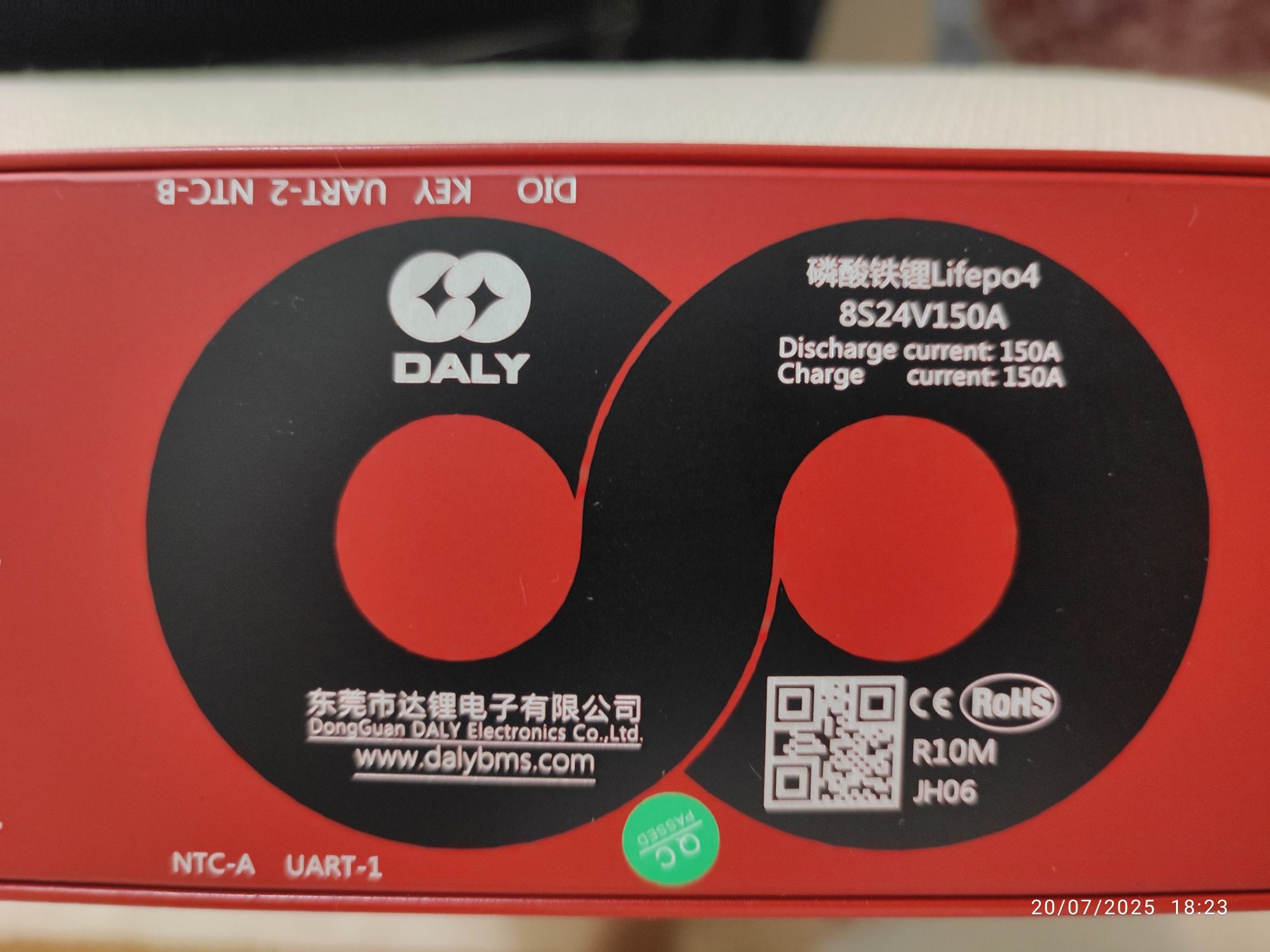 Daly BMS esperto BMS com inversor do equilíbrio, bateria de Bluetooth,