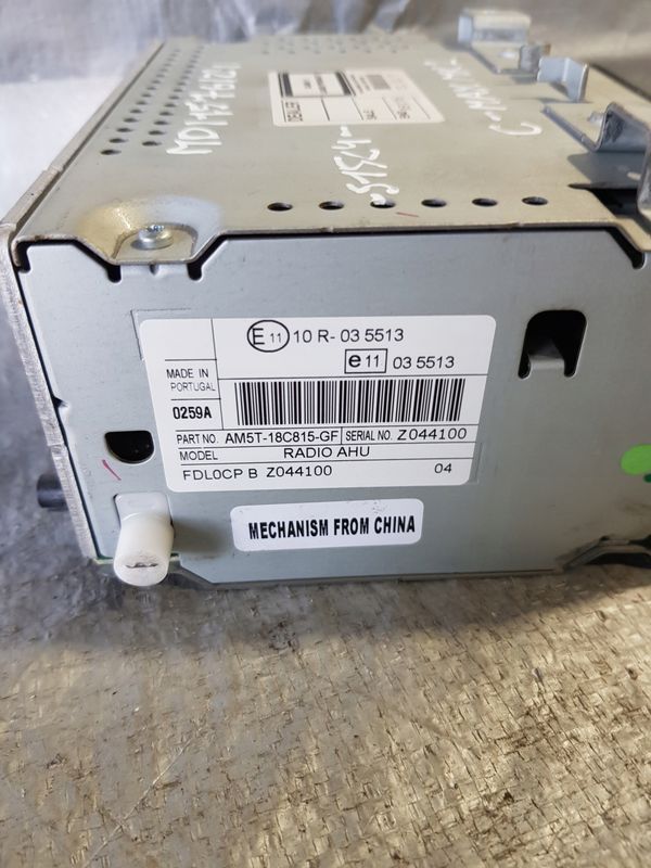 Radio Cd Ford C-max Mk2 Am5t-18c815-gf