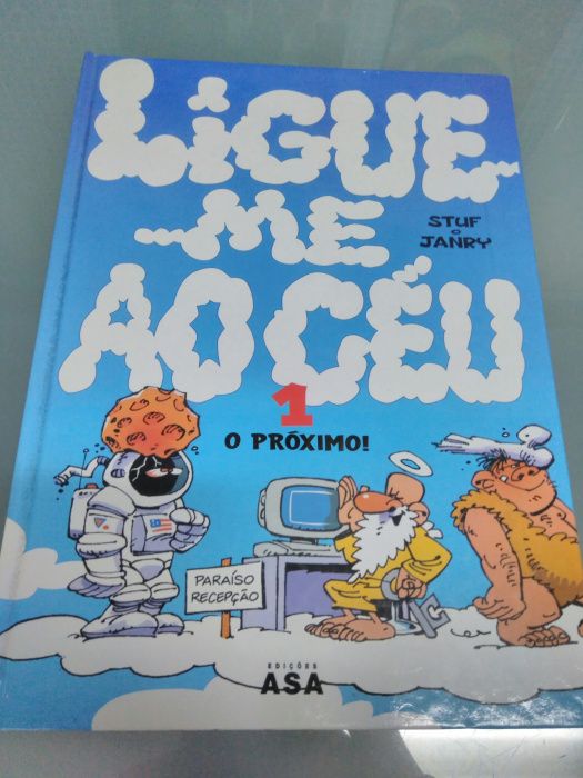 Livro BD Ligue-me ao céu