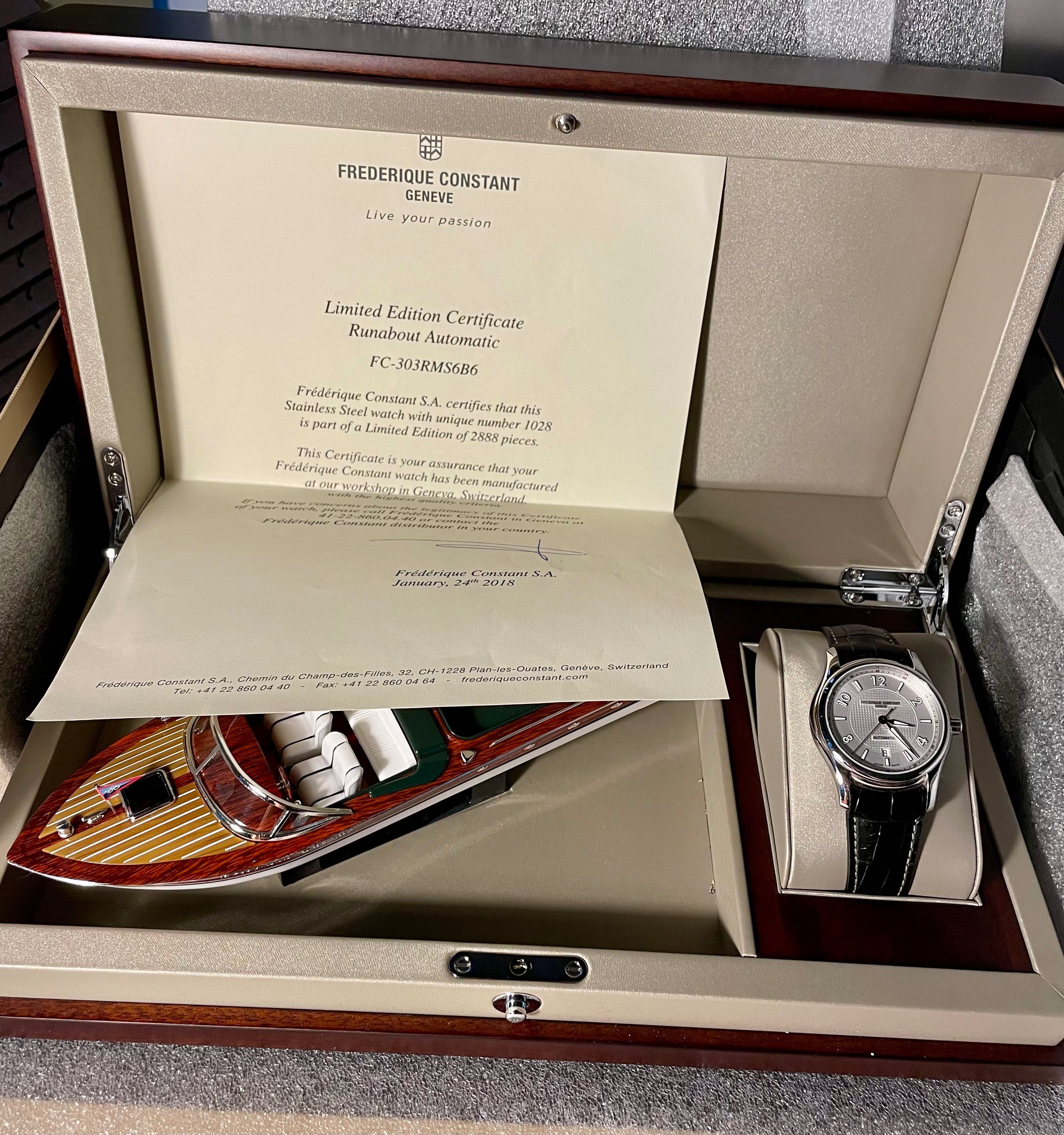 frederique constant runabout limited edition