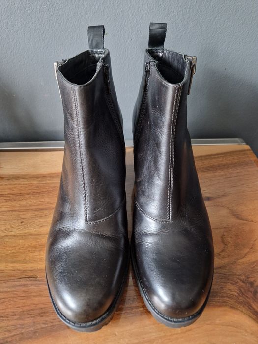 Ботільйони шкіряні чорні Vagabond 39р.