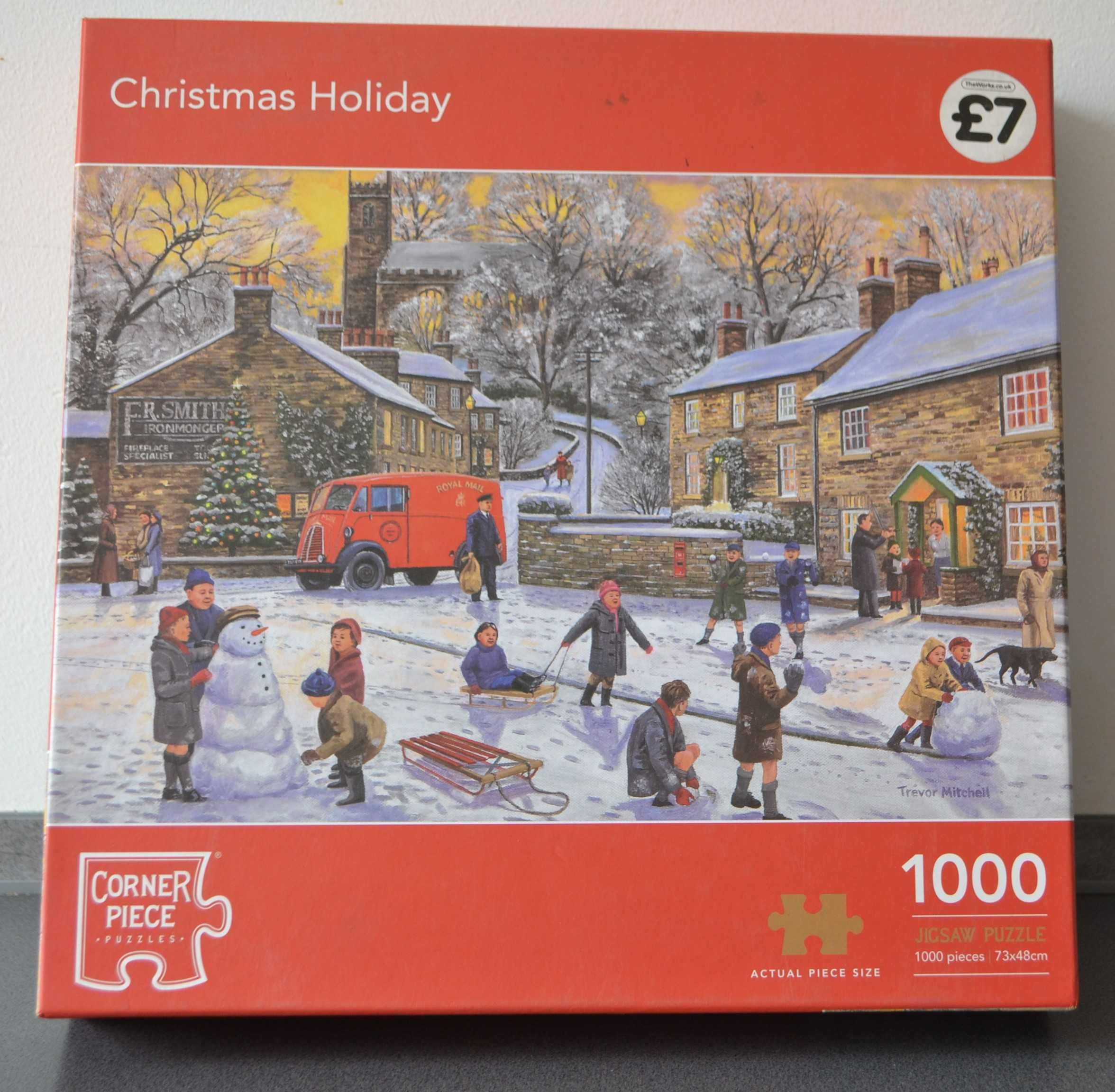 Puzzle 1000 części Christmas Holiday