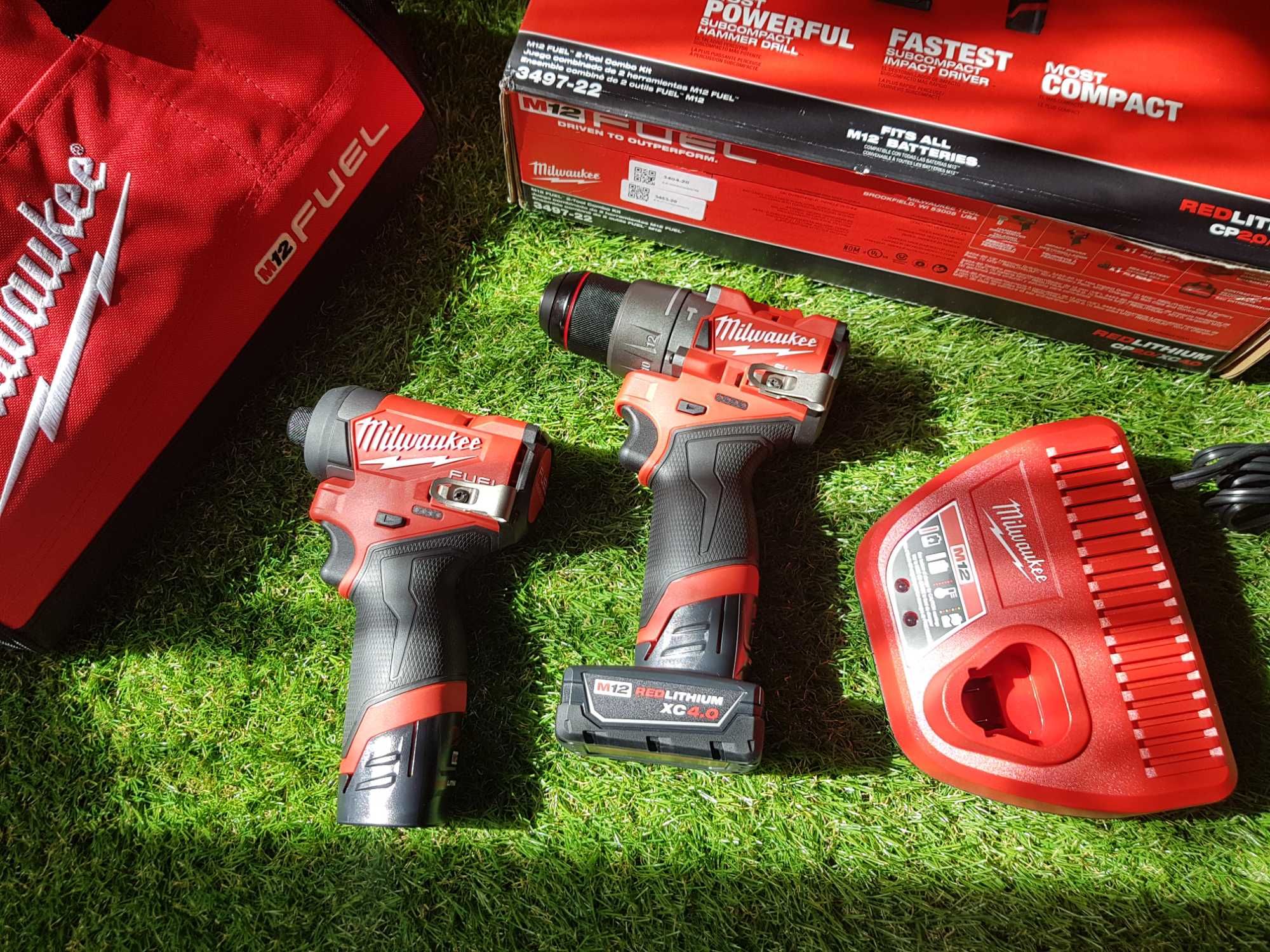 Набір дрель-шуруповерт Milwaukee 3497-22 M12 FUEL
