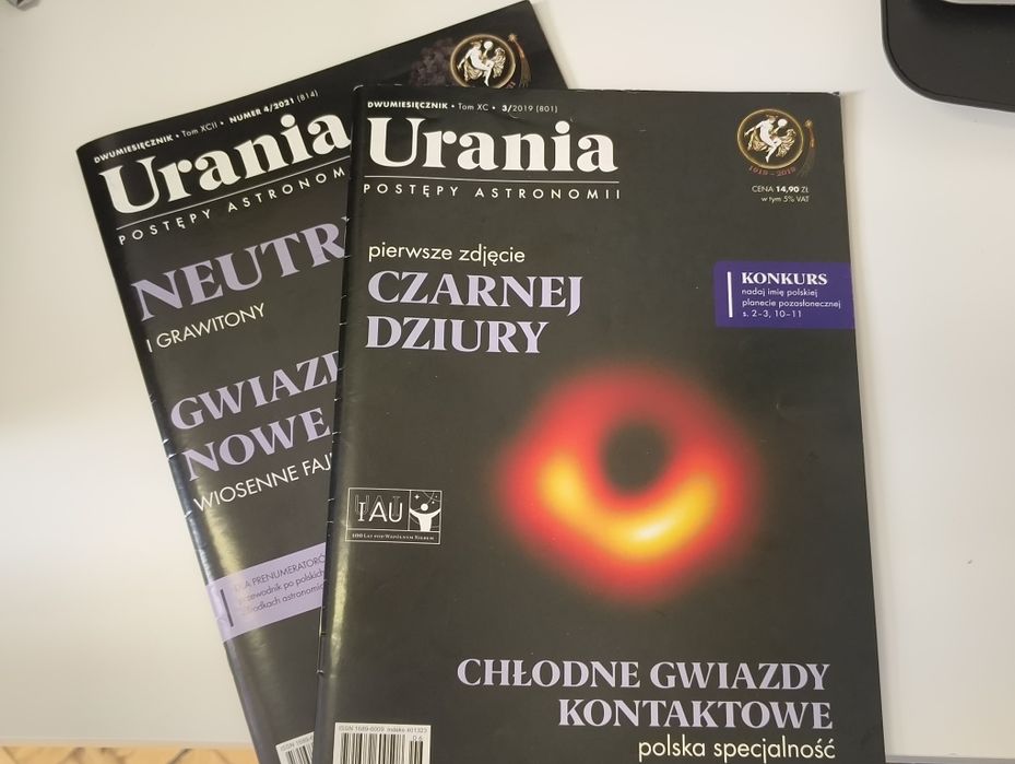 Urania 3/2019 oraz 4/2021