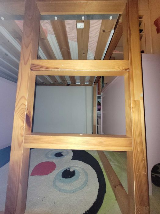 DOWÓZ Piętrowe Ikea Kura antresola