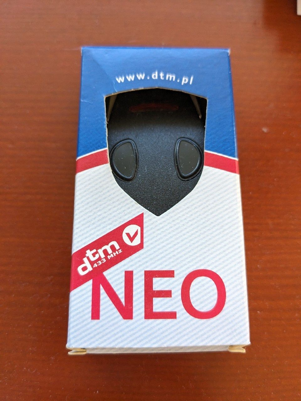 DTM neo 2 433 MHz pilot do bramy keeloq dym neo2cz