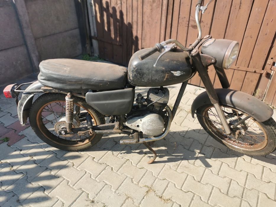 Wsk 125 z 1978r garbuska jednoramówka