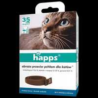 Happs Obroża przeciw pchłom i kleszczom dla kotów