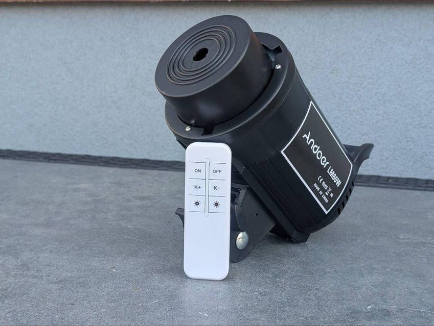 Andoer LM60W Портативне світлодіодне світло, що заповнює світло для фо