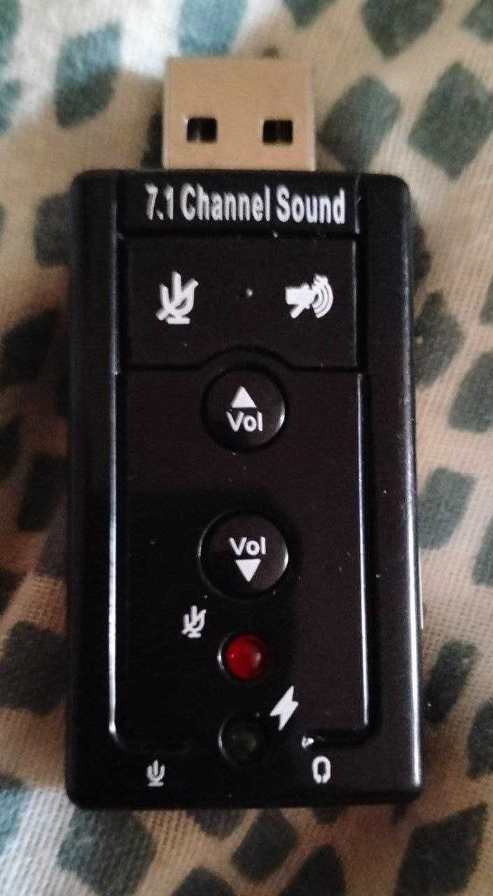 Звуковий адаптер USB Gemix SC-02 7.1 Channel Sound