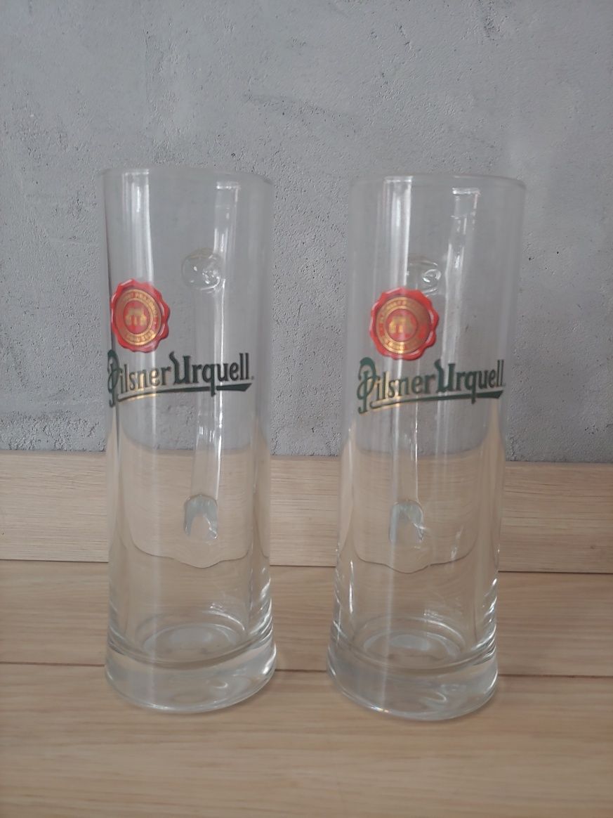 2 kufle do piwa 0,3l Pilsner Urquell