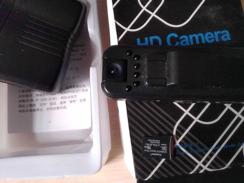 Боди-камера Full HD поворотная