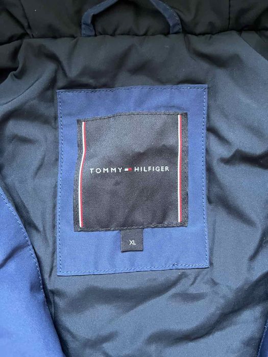 Чоловічий анорак Tommy Hilfiger Nylon Fleece Rain Jacket Розмір XL