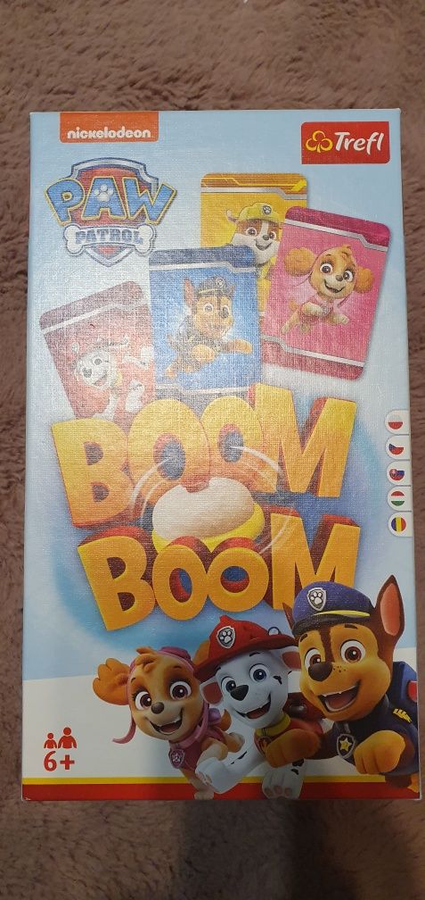 Gra BOOM BOOM Paw Patrol dla dzieci