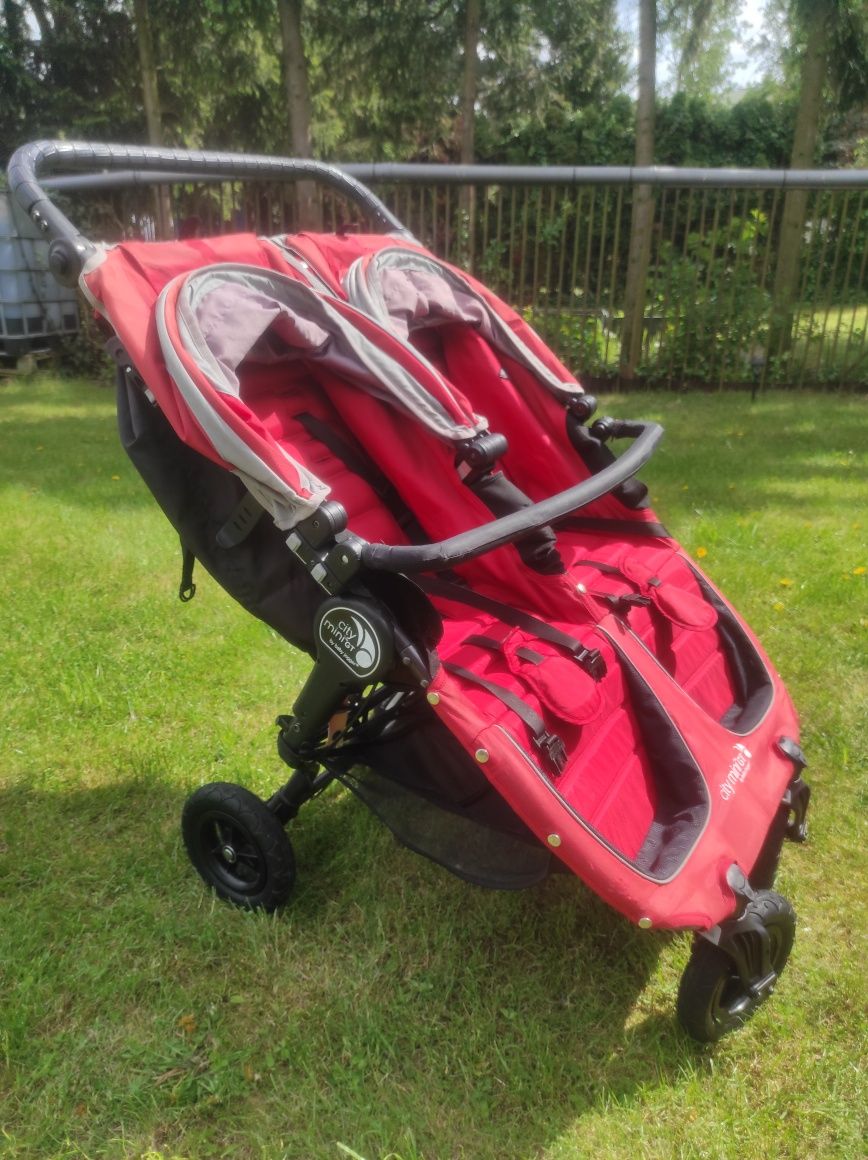 Wózek podwójny Baby Jogger City Mini GT double + akcesoria