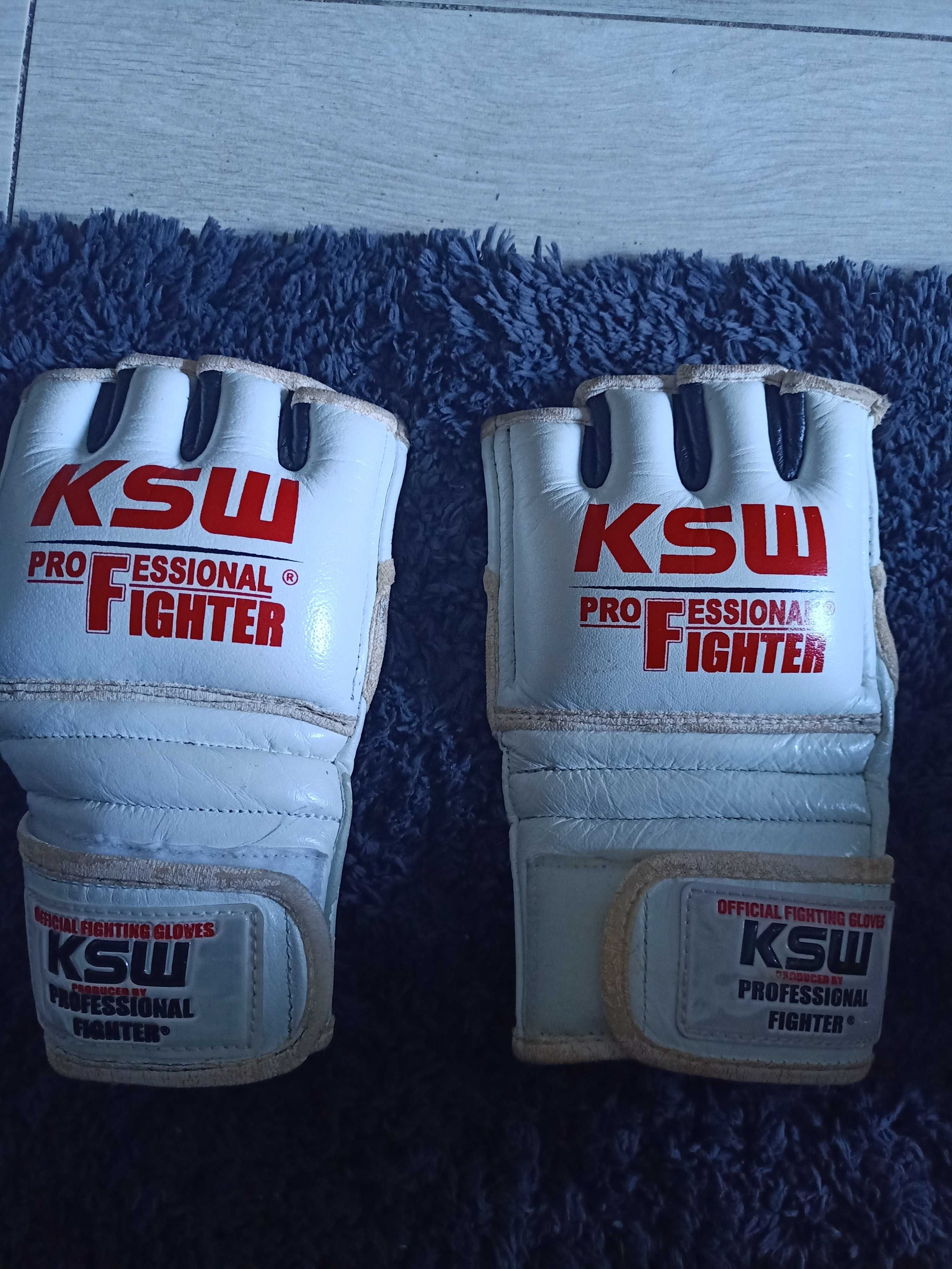 Rękawice KSW z walki Łukasz chlewicki,,Sasza,,
