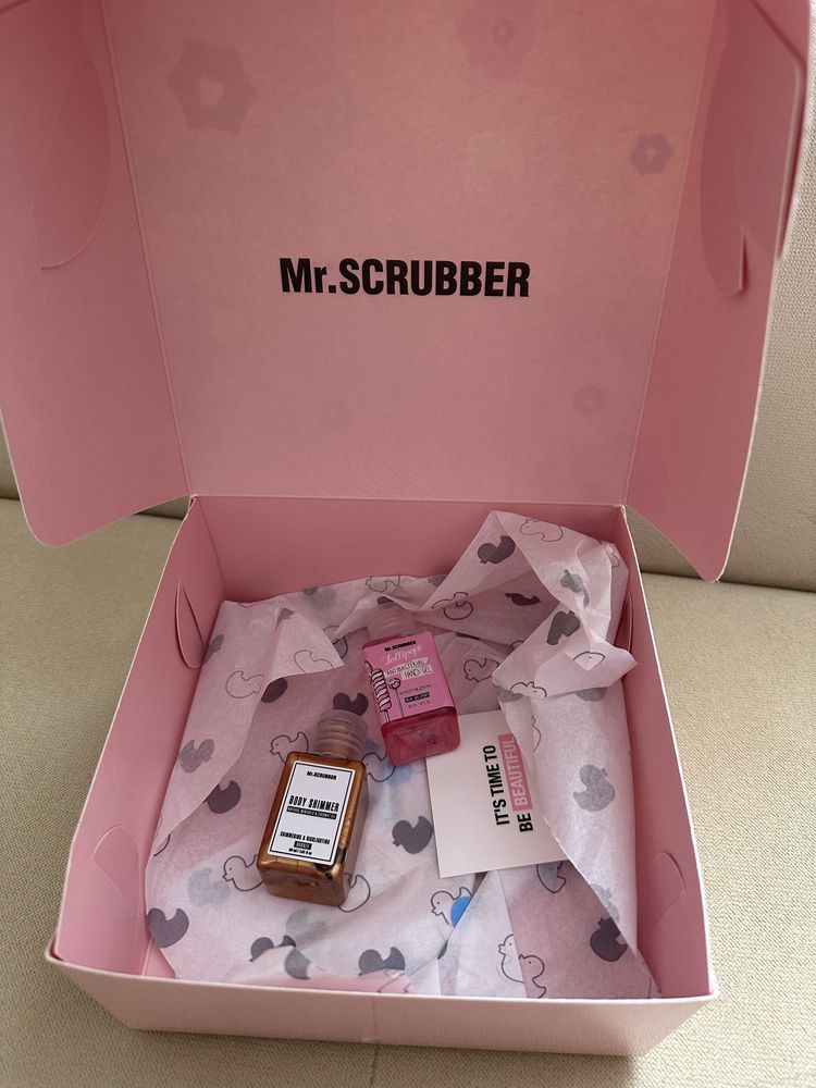 Mr. Scrubber коробка гель шимер