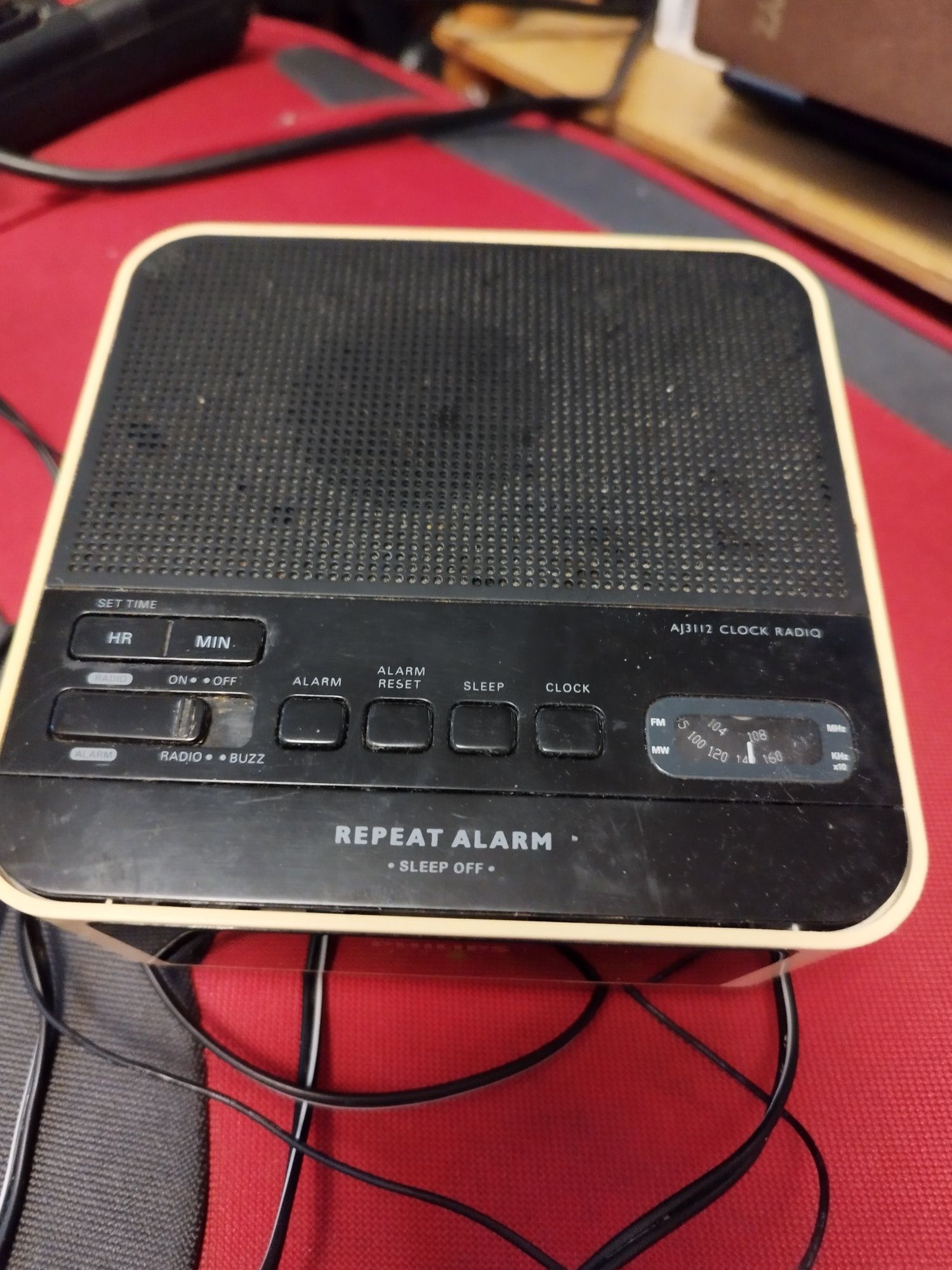 Radio Philips z zegarem Sprawne