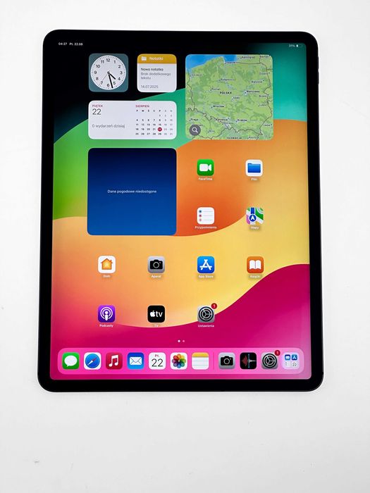 iPad Pro 12.9 4gen 256Gb 512Gb GWARANCJA