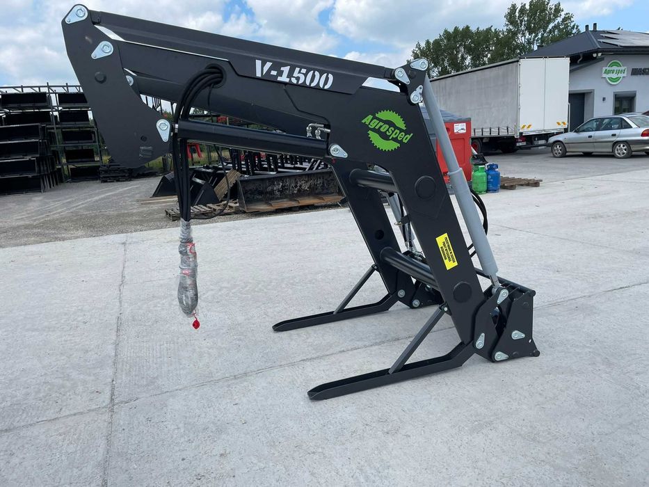 Ładowacz czołowy Agrosped model V 1500 Ursus Zetor MTZ montaż dostawa