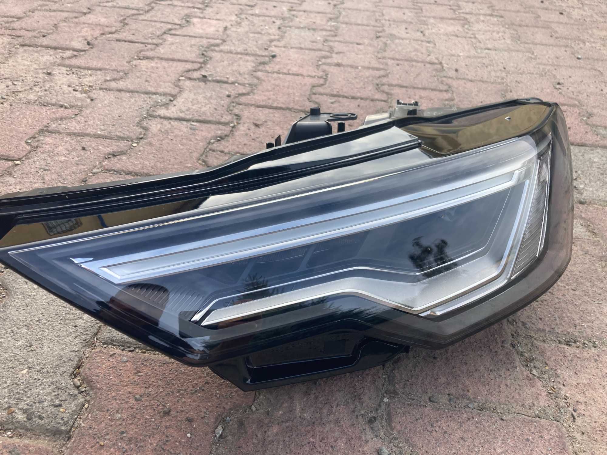 Фары а6 с8 Ауди оптика audi A6 C8 2019-2022год. Full Led фары+блоки