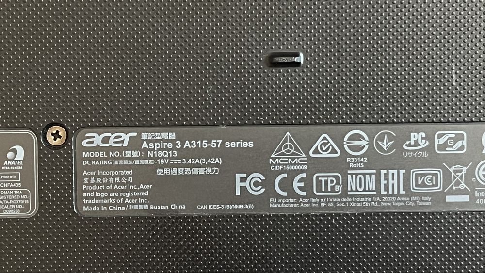 Acer Aspire A315-57G