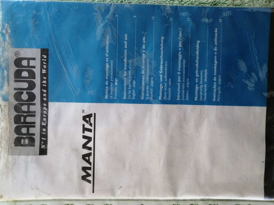 Aspirador piscina Hidráulico Barracuda