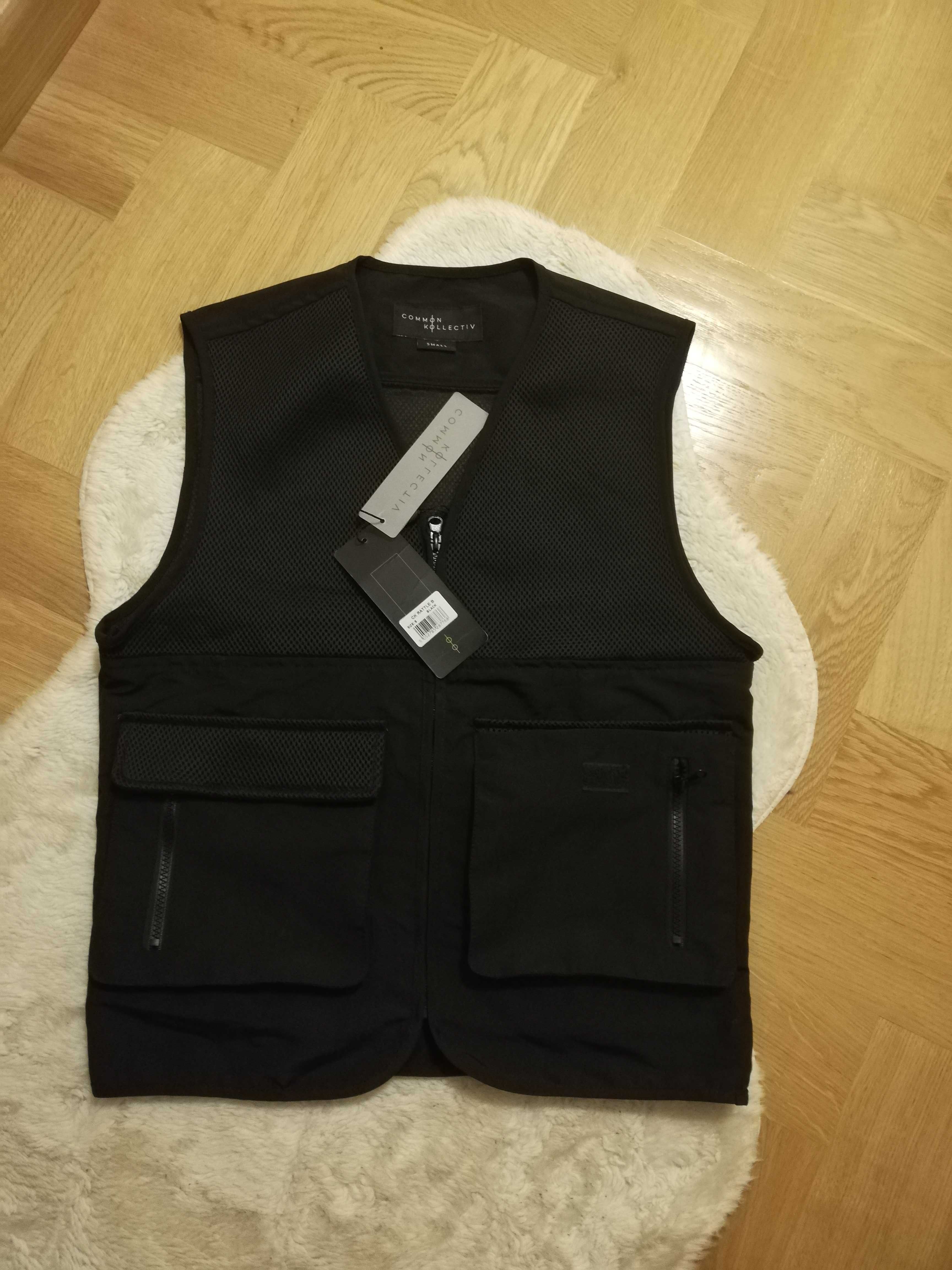 kamizelka COMMON KOLLECTIV small s/m 36/38 czarna COMMON s nowa