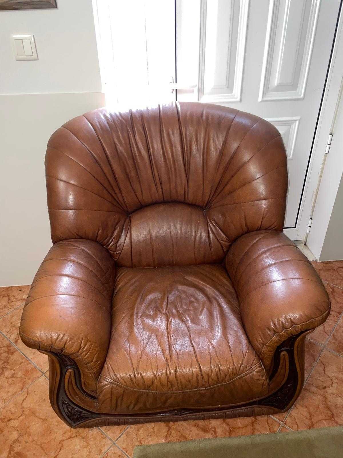 Conjunto de 3 sofás (com sofá-cama)