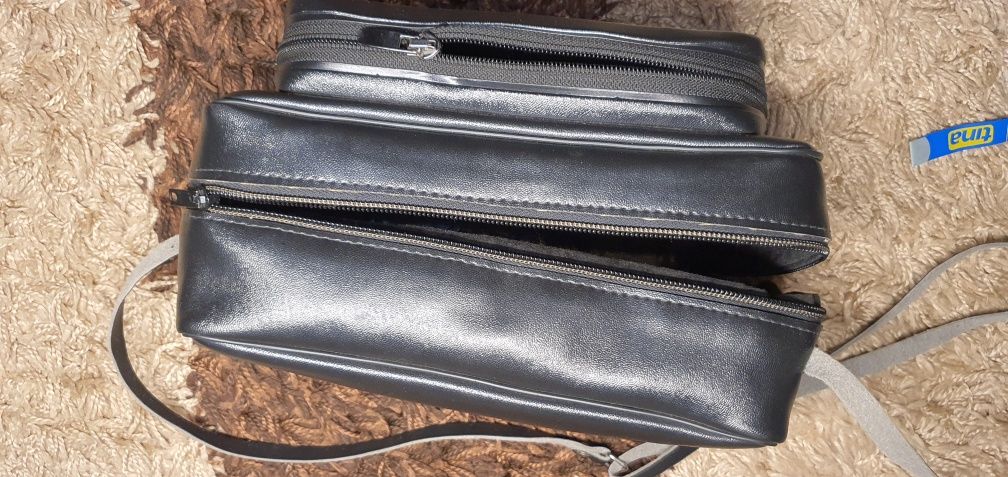 Skórzana saszetka kevlar bag stary radziecki