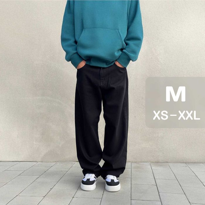 Джинси чоловічі baggy jeans, широкие джинсы мужские реп rap sk8 ск8 M