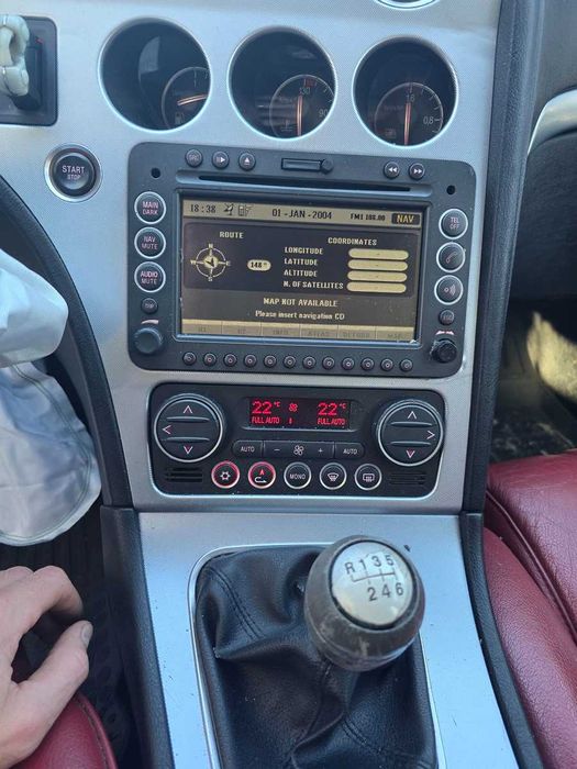 Alfa Romeo 159 1.9 JTD na części uszkodzona