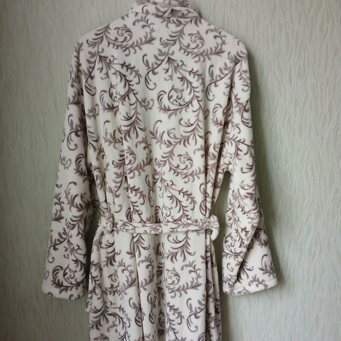 Шикарный флисовый халат из Дании Kronborg Gold. Р-р L/XL
