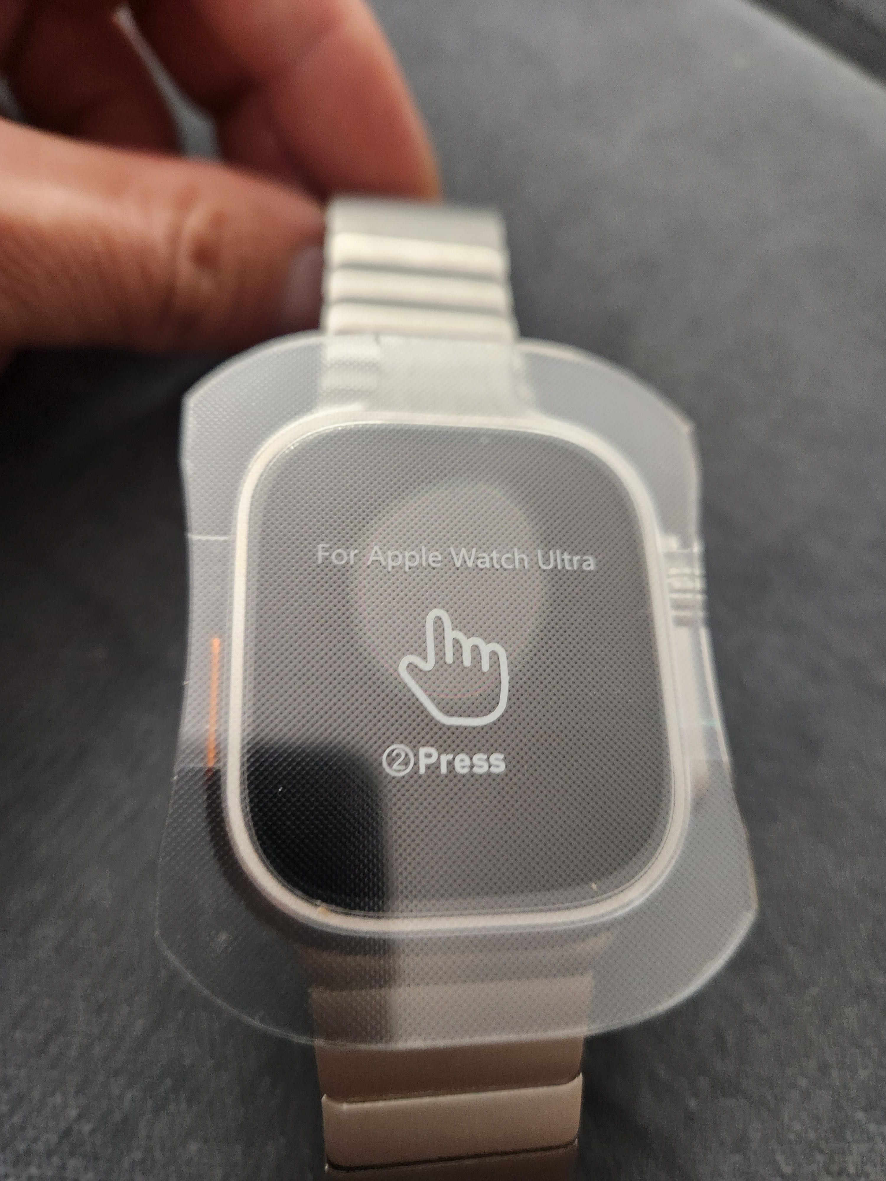 2x Szkło hartowane  9H do Apple Watch Ultra , Ultra 2 49mm , iWatch