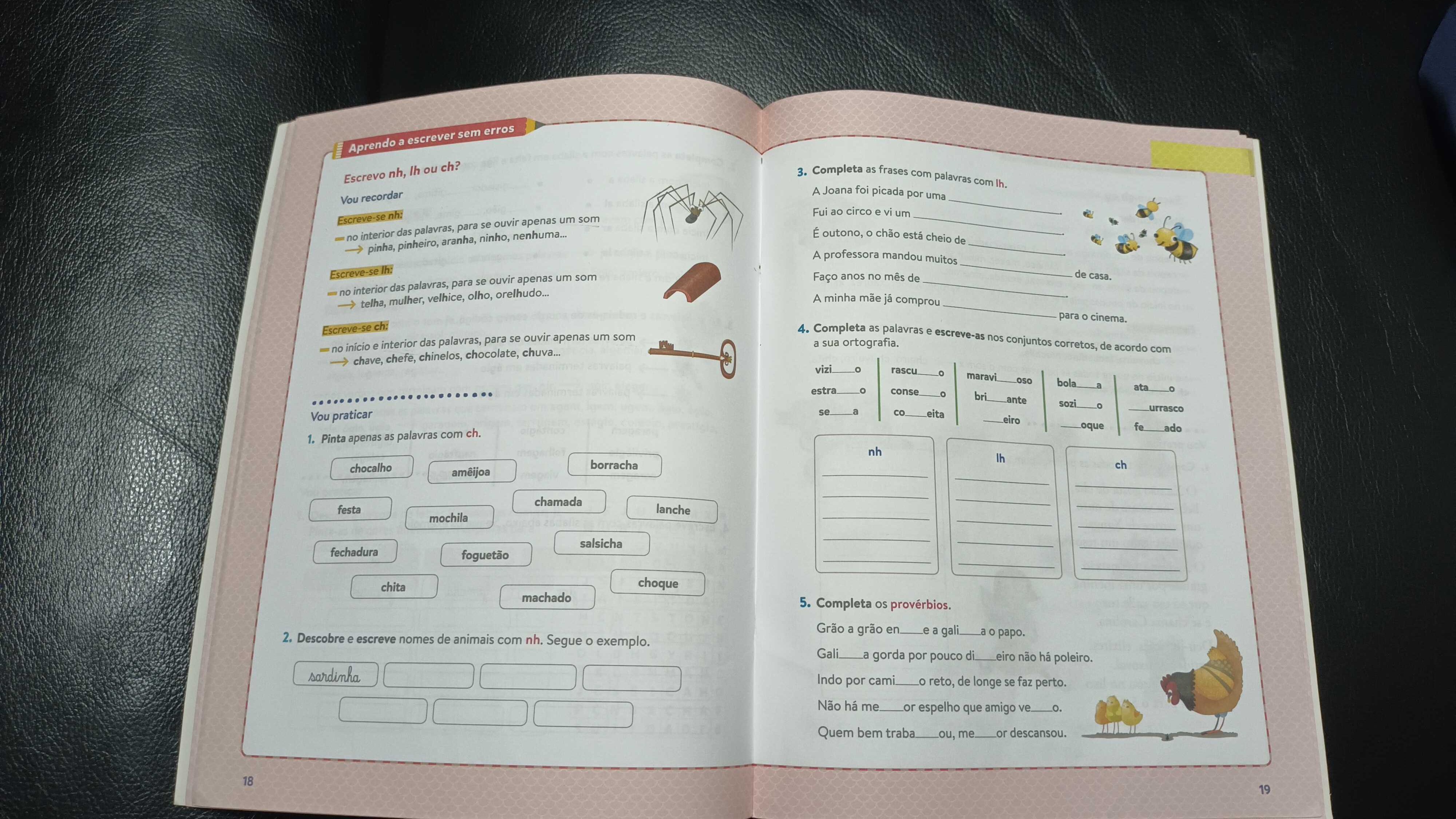 Aprendo a escrever sem erros 2 ano