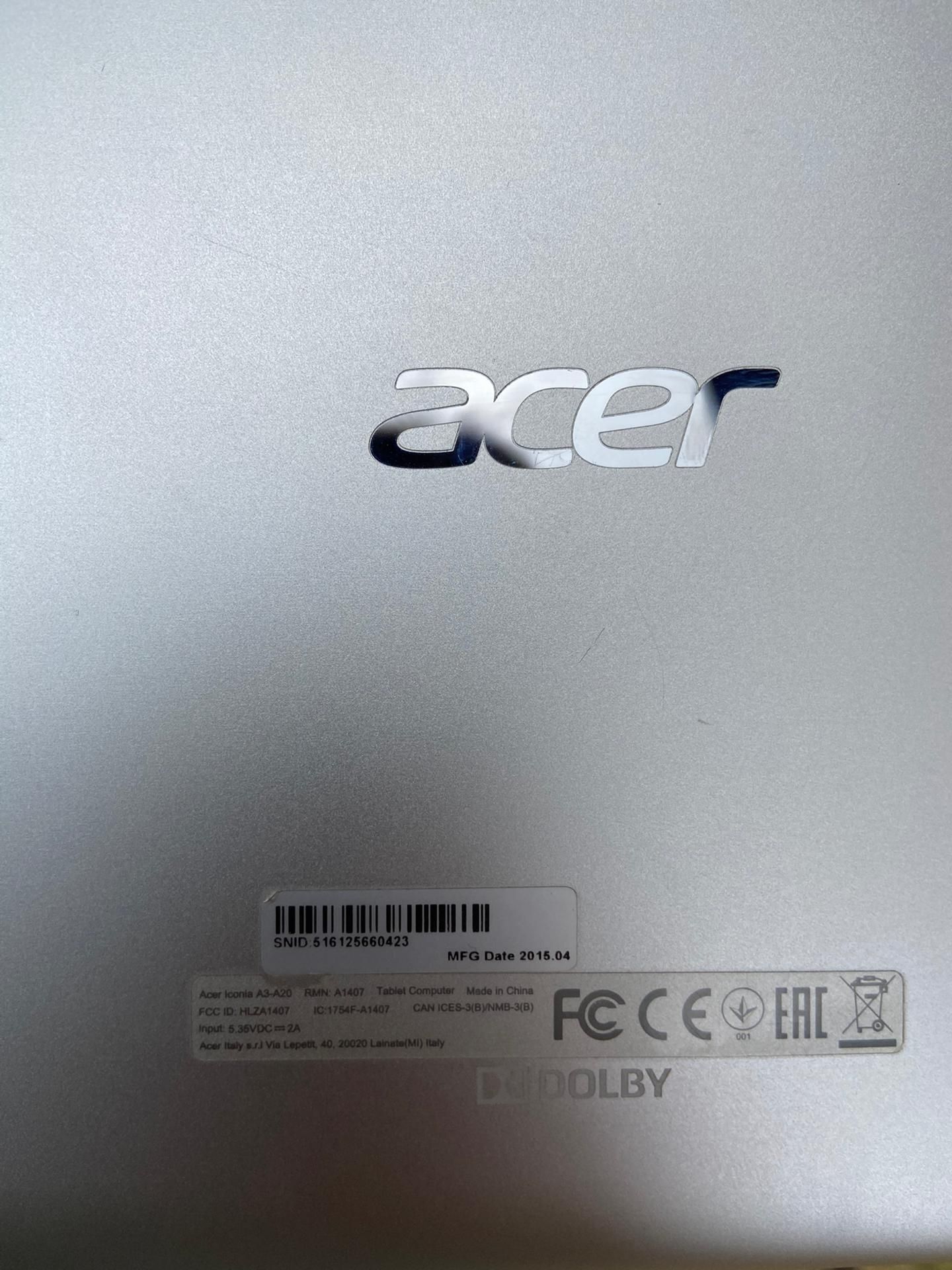 Tablet Acer Iconia Tab10