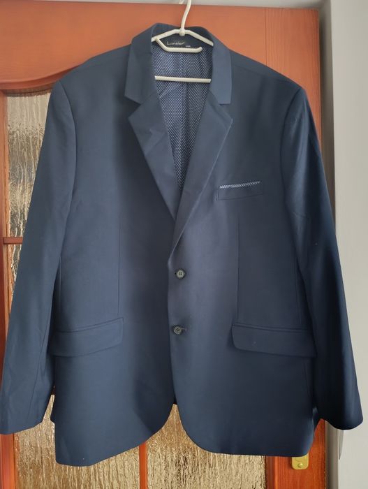 Nowy ładny garnitur męski marki Lansier rozmiar 64/188/118