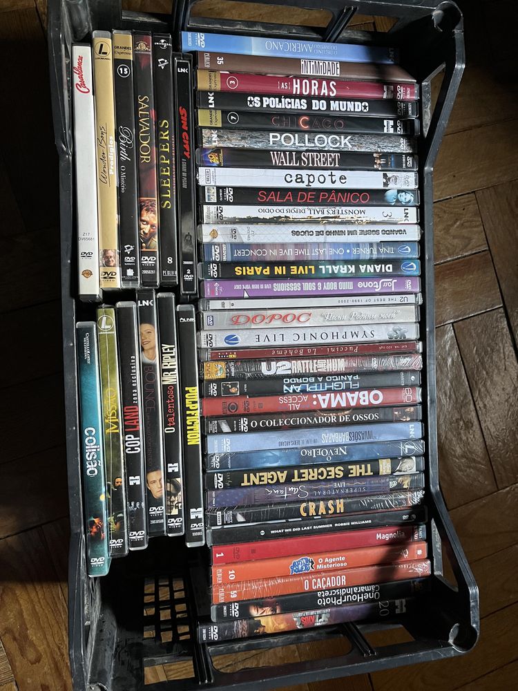 DVD’s filmes e música