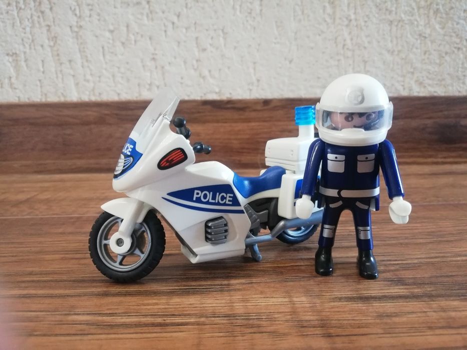 Motocykl policyjny Playmobil PM 5185