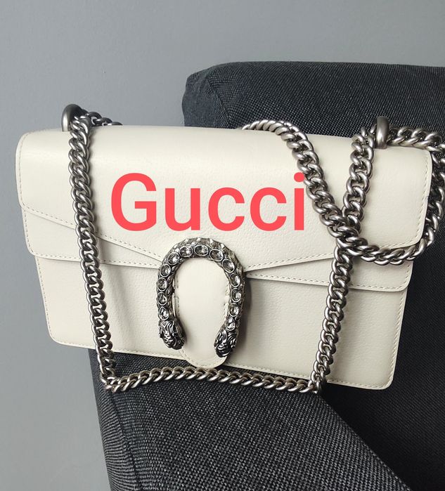 Oryginalna Torebka damska listonoszka na ramię Gucci Dionysus Skóra