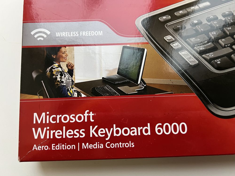 Продам беспроводную клавиатуру Microsoft Wireless Keyboard 6000