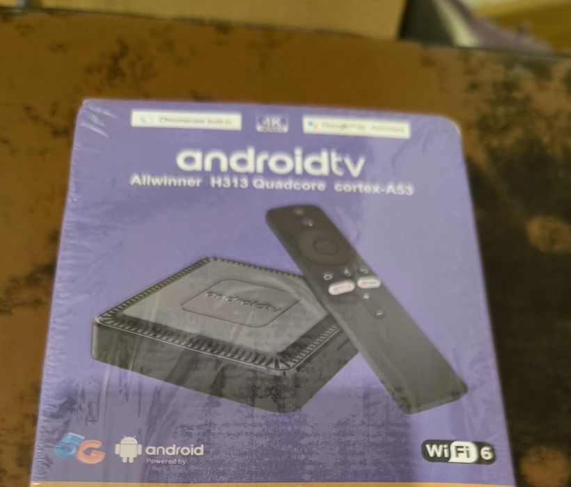 Box android novae selada 8Gb 128 Gb