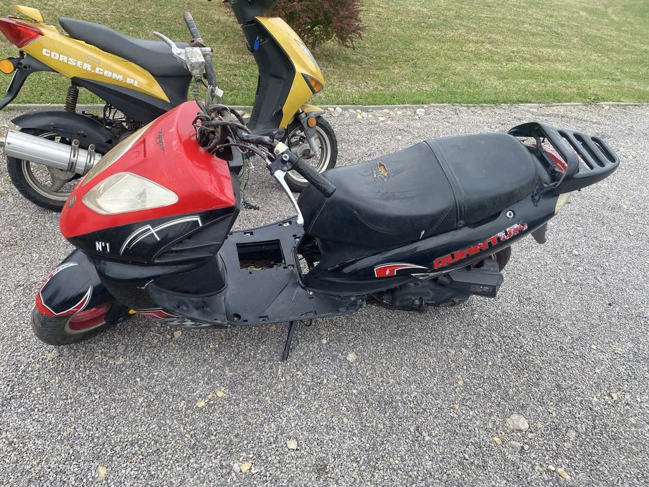skuter na czesci zipp quantum 50 4t