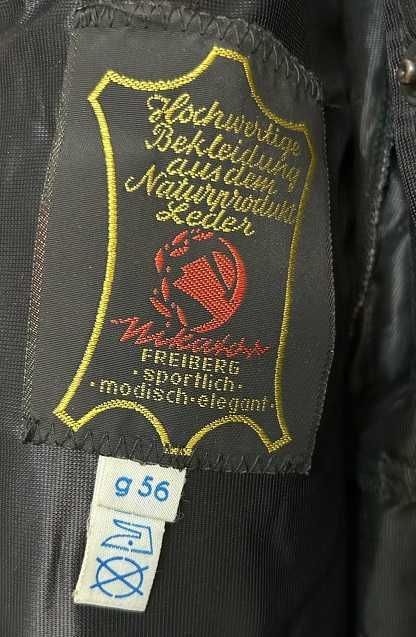 німецьке жіноче шкіряне пальто 56 розмір
