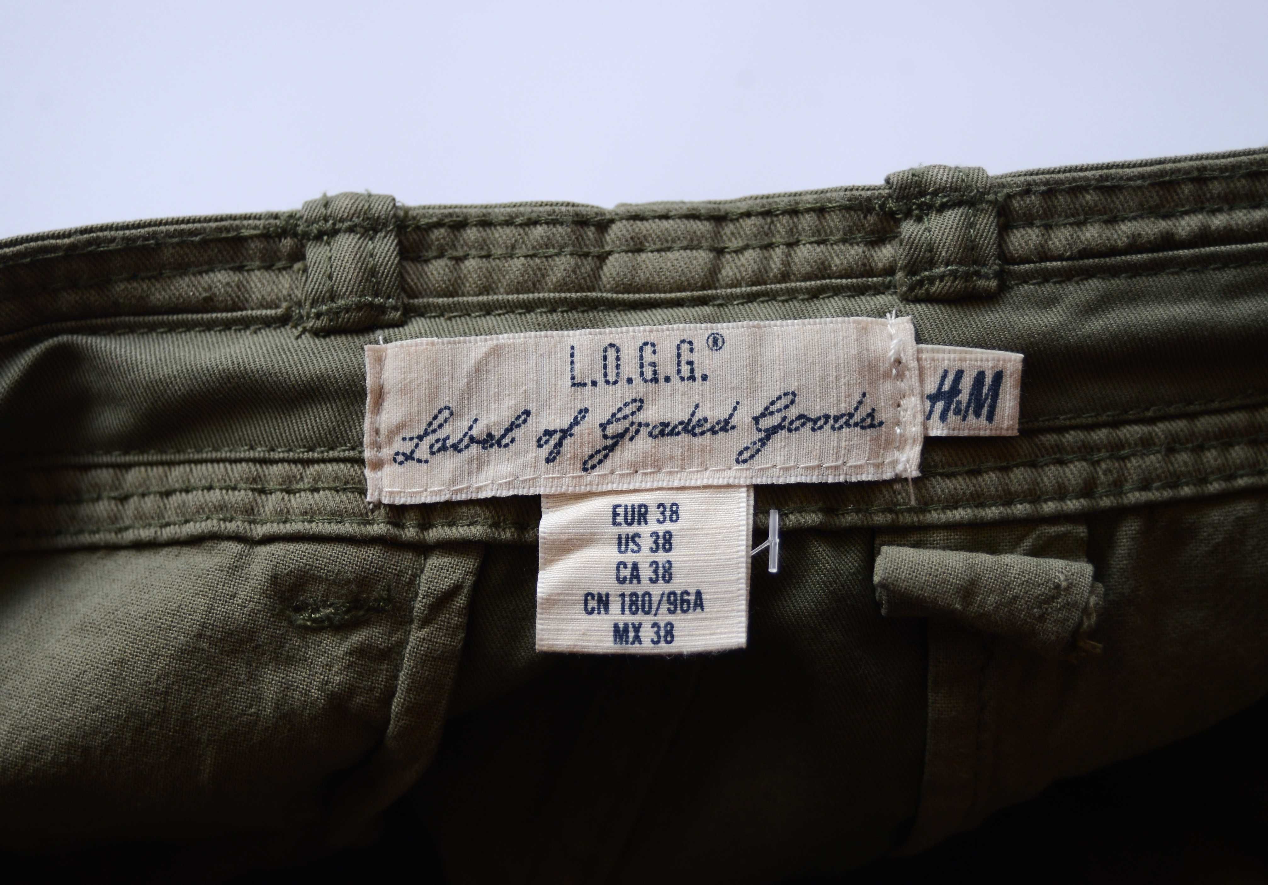 Милитари карго шорты H&M L.o.g.g М65 Olive 38р XL. helikon brandit tnf